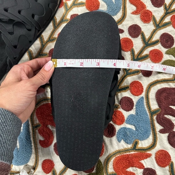 rag & bone Bailey Sport Slides in Black - Picture 8 of 9